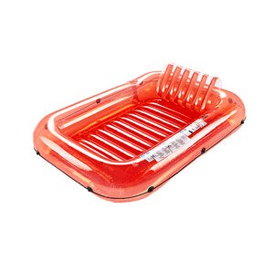 Crivit Nafukovací matrace 2 v 1 (oranžová)