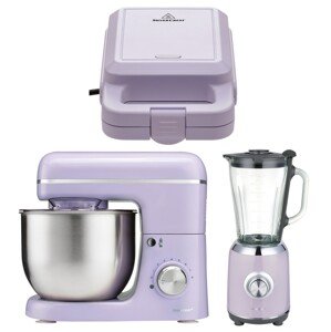 Silvercrest® Kitchen Tools Sada kuchyňských spotřebičů, 3dílná, fialová