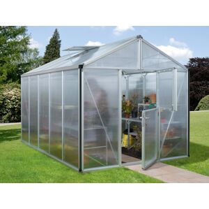 Vitavia Zahradní skleník Zeus (16 mm duté komorové panely, cca 10 m², hliník)