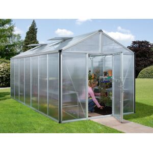 Vitavia Zahradní skleník Zeus (10 mm duté komorové panely, cca 13,8 m², hliník)