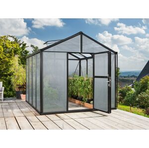 Vitavia Zahradní skleník Zeus (10 mm duté komorové panely, cca 10 m², černá)