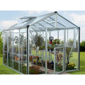 Vitavia Zahradní skleník Zeus (3mm tvrzené bezpečnostní sklo, cca 8,1 m², hliník)