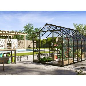 Vitavia Zahradní skleník Dione (11,5 m², černá)