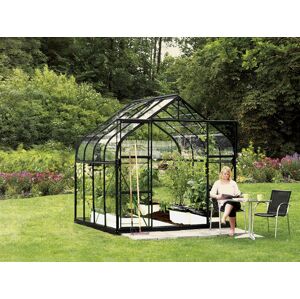 Vitavia Zahradní skleník Dione (6,7 m², černá)