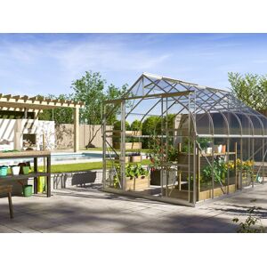 Vitavia Zahradní skleník Dione (9,9 m², hliník eloxovaný)
