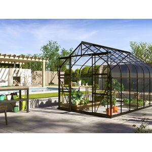 Vitavia Zahradní skleník Dione (9,9 m², černá)