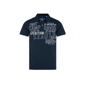 Camp David Pánské polotriko s potiskem (navy modrá, L)