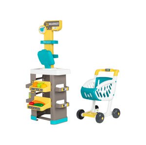 Smoby Dětský supermarket s nákupním vozíkem