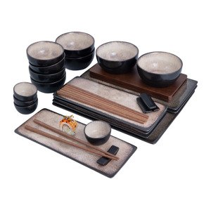 Moritz und Moritz Sada na sushi, 29dílná (béžová)