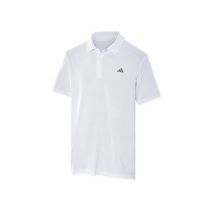 adidas Pánská polokošile (M, bílá)