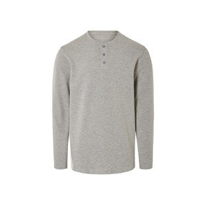 Livergy® Pánské triko s dlouhými rukávy (šedá, XL (56/58))