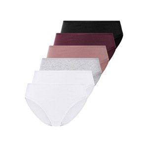 esmara® Dámské kalhotky s BIO bavlnou, 6 kusů (Xl(48/50))