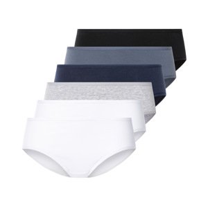 esmara® Dámské kalhotky s BIO bavlnou, 6 kusů (M(40/42))