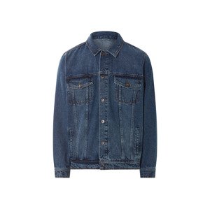 Livergy® Pánská džínová bunda s BIO bavlnou (XL (56/58), modrá)