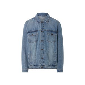 Livergy® Pánská džínová bunda s BIO bavlnou (XL (56/58), světle modrá)