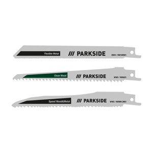 Parkside® Sada pilových listů Pfsz 3 B1, 3dílná (univerzální)