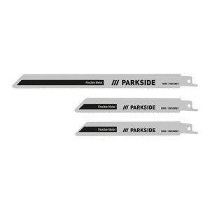 Parkside® Sada pilových listů Pfsz 3 B1, 3dílná (kov)