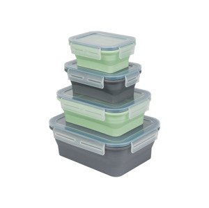 Silvercrest® Sada skládacích potravinových dóz (obdélník)