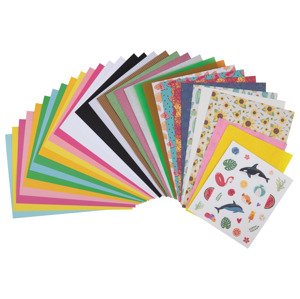crelando® Kreativní scrapbook papír / Kreativní sada (kreativní sada – prázdniny)
