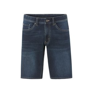 Livergy® Pánské džínové bermudy „Sweat Denim“ (tmavě modrá, 50)