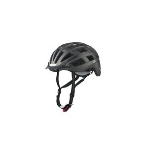 Crivit Dámská / Pánská cyklistická helma s koncovým světlem (antracitová, M/L)
