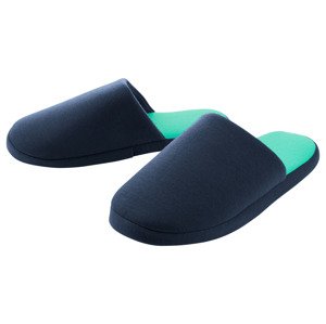 Dámská / Pánská domácí obuv (navy modrá / mintová, 36/37)