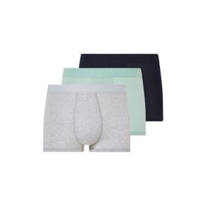 Livergy® Pánské boxerky, 3 kusy (navy modrá / mintová / šedá, 7/Xl)