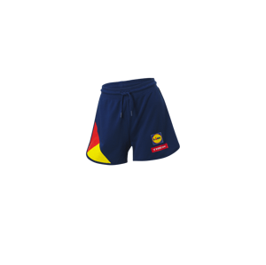 Crivit Dámské teplákové kraťasy Lidl-Trek (navy modrá / červená / žlutá, Xs(32/34))