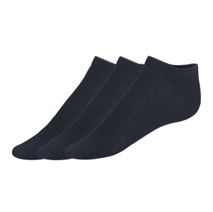 Livergy® Pánské nízké ponožky s BIO bavlnou, 3 páry (navy modrá, 39/42)