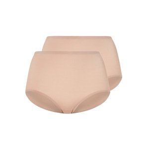 esmara® Dámské bezešvé kalhotky, 2 kusy (tělová, L(44/46))