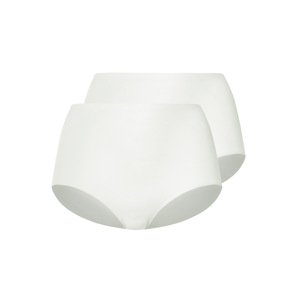 esmara® Dámské bezešvé kalhotky, 2 kusy (bílá, Xs(32/34))