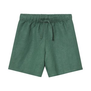 lupilu® Chlapecké lněné kraťasy (zelená, 122/128)