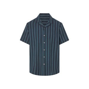 Livergy® Pánská volnočasová košile (tmavě modrá, XL (43/44))