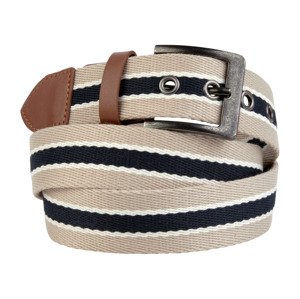 Livergy® Pánský pásek (šedá/černá/bílá, 95)