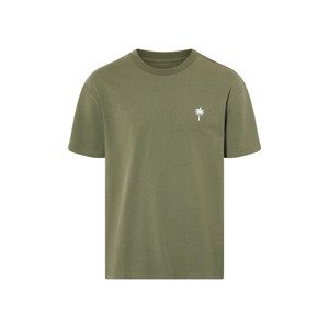 Livergy® Pánské oversize triko (khaki, M (48/50))