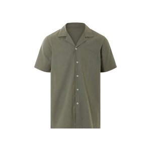 Livergy® Pánská volnočasová košile (khaki, XL (43/44))