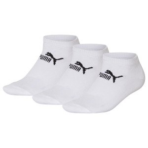 Puma Dámské / Pánské nízké ponožky, 3 páry (bílá, 43/46)