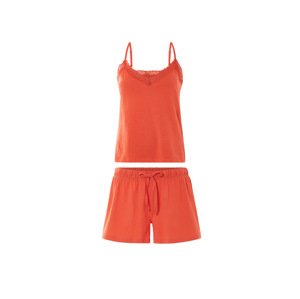 esmara® Dámské pyžamo (oranžová, M(40/42))