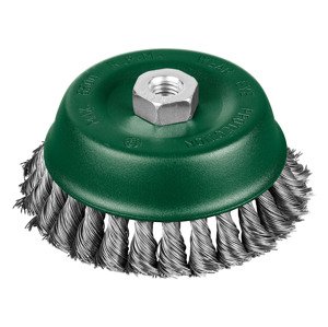 Parkside® Kartáč na úhlovou brusku (copánkový hrncový kartáč – 125 mm)