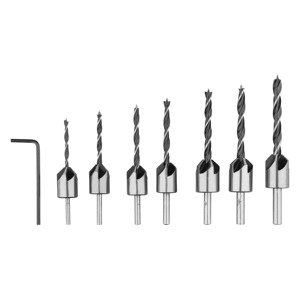 Parkside® Sada speciálních vrtáků PSB 6 A1 (vrtáky se záhlubníky do dřeva)