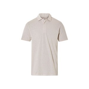 Livergy® Pánské polotriko s podílem lnu (béžová, XXL (60/62))
