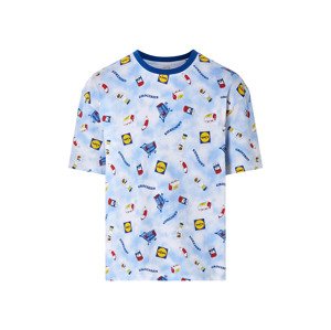 Pánské oversize triko s BIO bavlnou Lidl (světle modrá, XL (56/58))