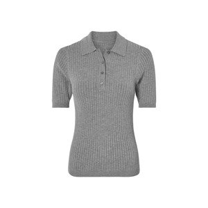 esmara® Dámské vroubkované polotriko (šedá, M(40/42))