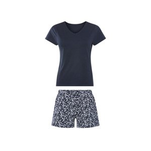 esmara® Dámské pyžamo (navy modrá, XS (32/34))