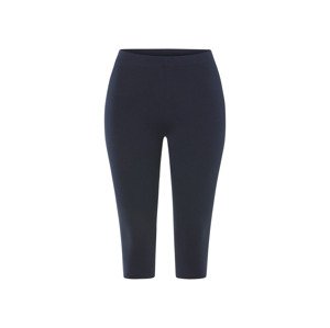 esmara® Dámské capri legíny s BIO bavlnou (navy modrá, Xs(32/34))