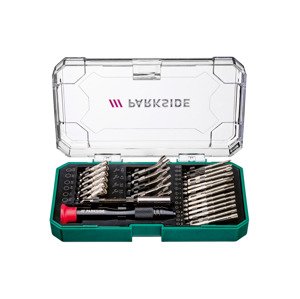 Parkside® Sada přesných nástrojů a nástrčných klíčů (sada přesných nástrčných hlavic a klíčů)