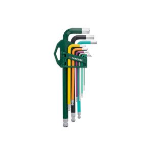 Parkside® Sada přesných nástrojů a nástrčných klíčů (sada zástrčných klíčů na vnitřní šestihrany/kulatá hlavice)