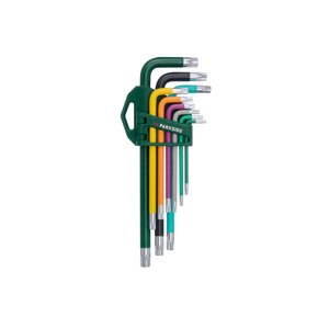 Parkside® Sada přesných nástrojů a nástrčných klíčů (sada zástrčných klíčů na vnitřní šestihrany, 9dílná)