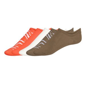 esmara® Dámské nízké ponožky, 5 párů (oranžová/krémová/khaki, 35/38)