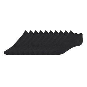 esmara® Dámské nízké ponožky, 10 párů (černá, 35-38)